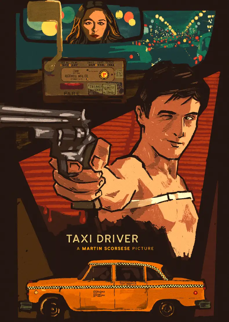 Taxi Driver Poster